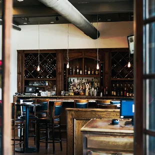 a view of the bar