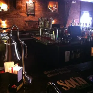 South Side of the Bar with Drafts in the Background 12 in All!