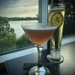 Pomegranate martini