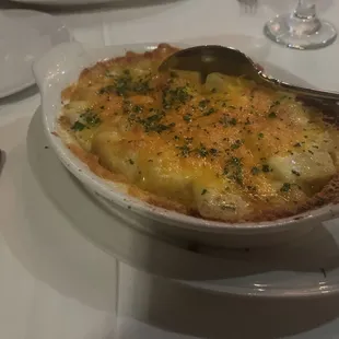 a dish of food on a plate