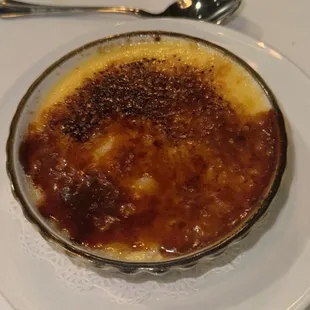 a plate of food on a table