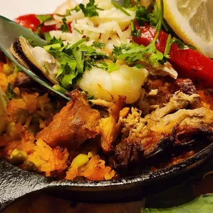 Paella Mixta (Meat and Seafood)