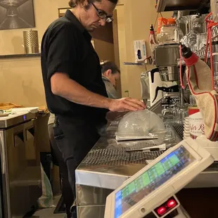 sushi and sashimi, interior