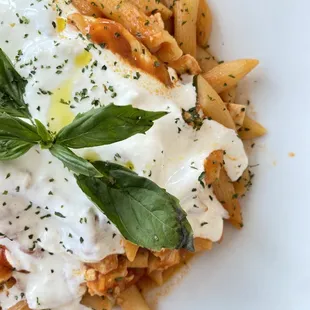 a close up of a plate of food