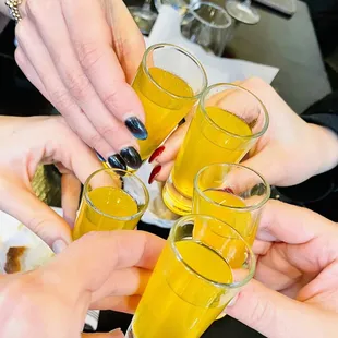 Limoncello shots!
