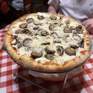 Create Your Own Pizza (Italian Sausage and Mushrooms)