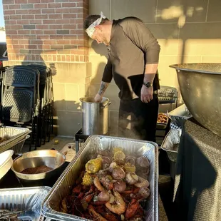 Crawfish boil