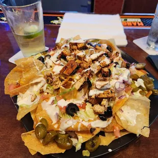 Cave Nachos with Chicken