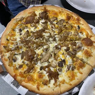 Philly Cheese Steak Pizza
