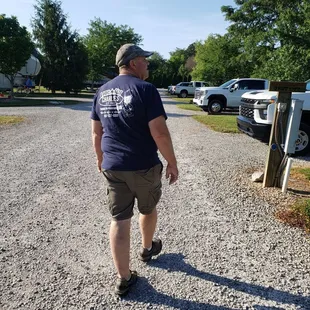 Lots of friendly people and areas to walk