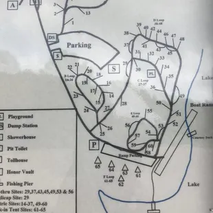 Campground map