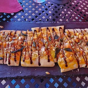 Butternut squash flatbread