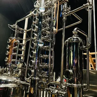 All spirits distilled in-house.