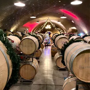 Christmas  lights in the Cave