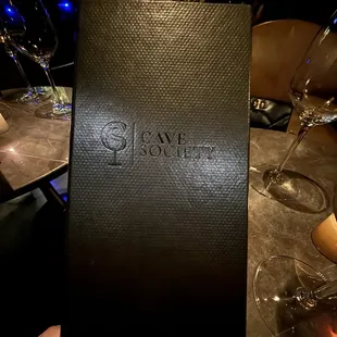 Wine Menu