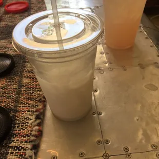 Lavender &amp; vanilla cream soda. Very good!