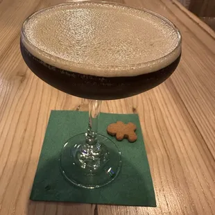 "Hallelujah! Holy ! Where's the Tylenol?" (Holiday themed espresso martini)