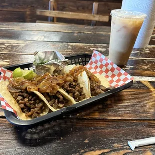 Order of 4 Steak Tacos