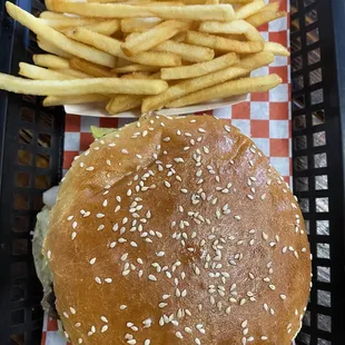Single Burger n Fries