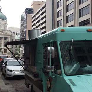 Right here in the shadow of the Capitol...