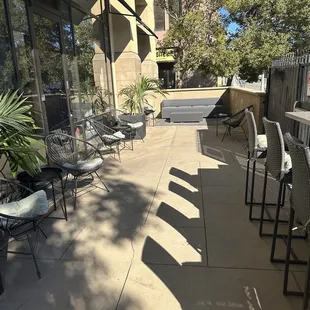 Outdoor Patio available to customers