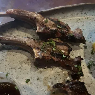 Jerk lamb chops