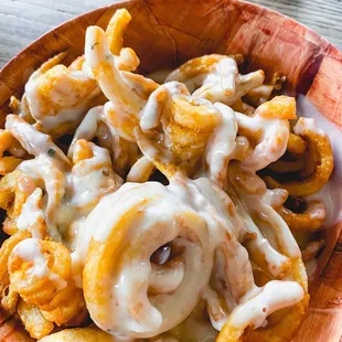 Cheesy Curly Fries