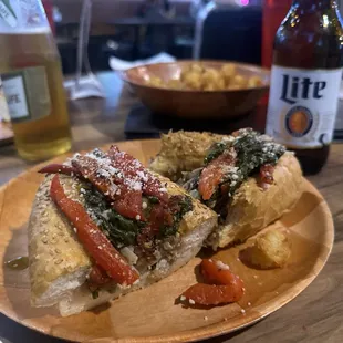 Roasted Pork Italiano Sandwich