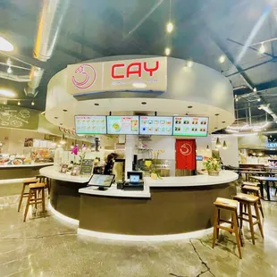 interior, sushi and sashimi