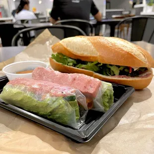 Rolls - Nem Nuong and A1. Combination Cold Cut