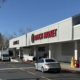 Outside, the restaurant is located inside of 99 Ranch in food court.