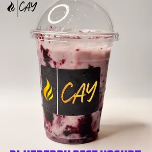 Blueberry Rice Yogurt