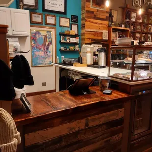 coffee counter