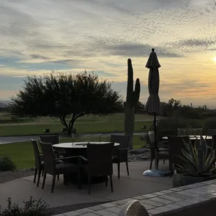 View from the restaurant