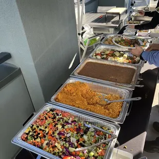 Sides for the taco bar (all vegan)