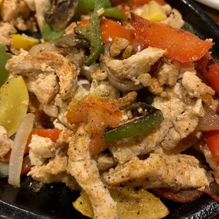 Fajita is most excellently seasoned