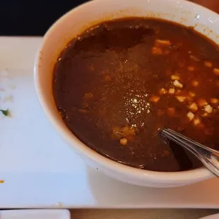 Caldo de Birria (I put cheese in it)