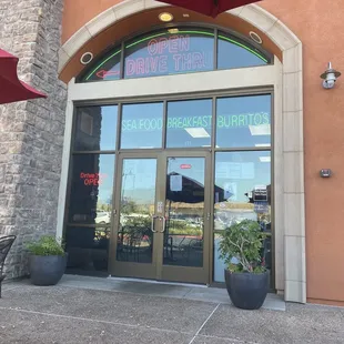 Front of business
