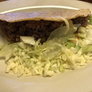 Beef taco