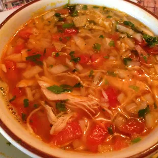 Yummy Chicken and Rice Soup - $1.99 with entree