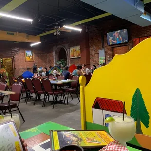 In town for a family event. Great restaurant in an industrial building. Covered out door seating too.