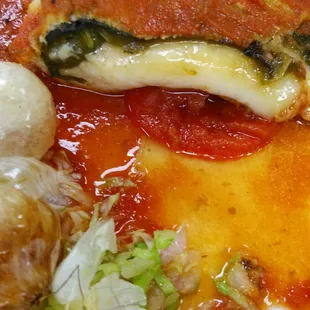 Mucho queso in the Relleno