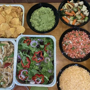 Caterings Fajitas