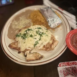 a plate of food