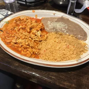 Chipotle chicken but subbed the chipotle sauce for the diablo sauce