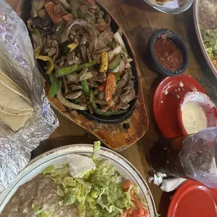 Steak Fajitas