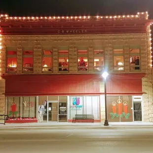 CB Baked Goods is housed in a 1911 limestone building in downtown Marion KS.