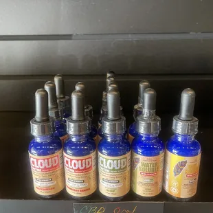 And the traditional foundation piece the CBD water soluble tincture. Everyone needs this for just feeling good.