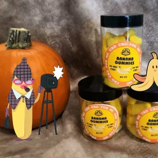 Great tasting banana gummies for relaxation, sleep aid and muscle soreness!