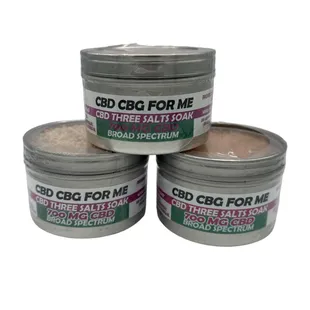 Calming and soothing unscented bath salts.....relax!